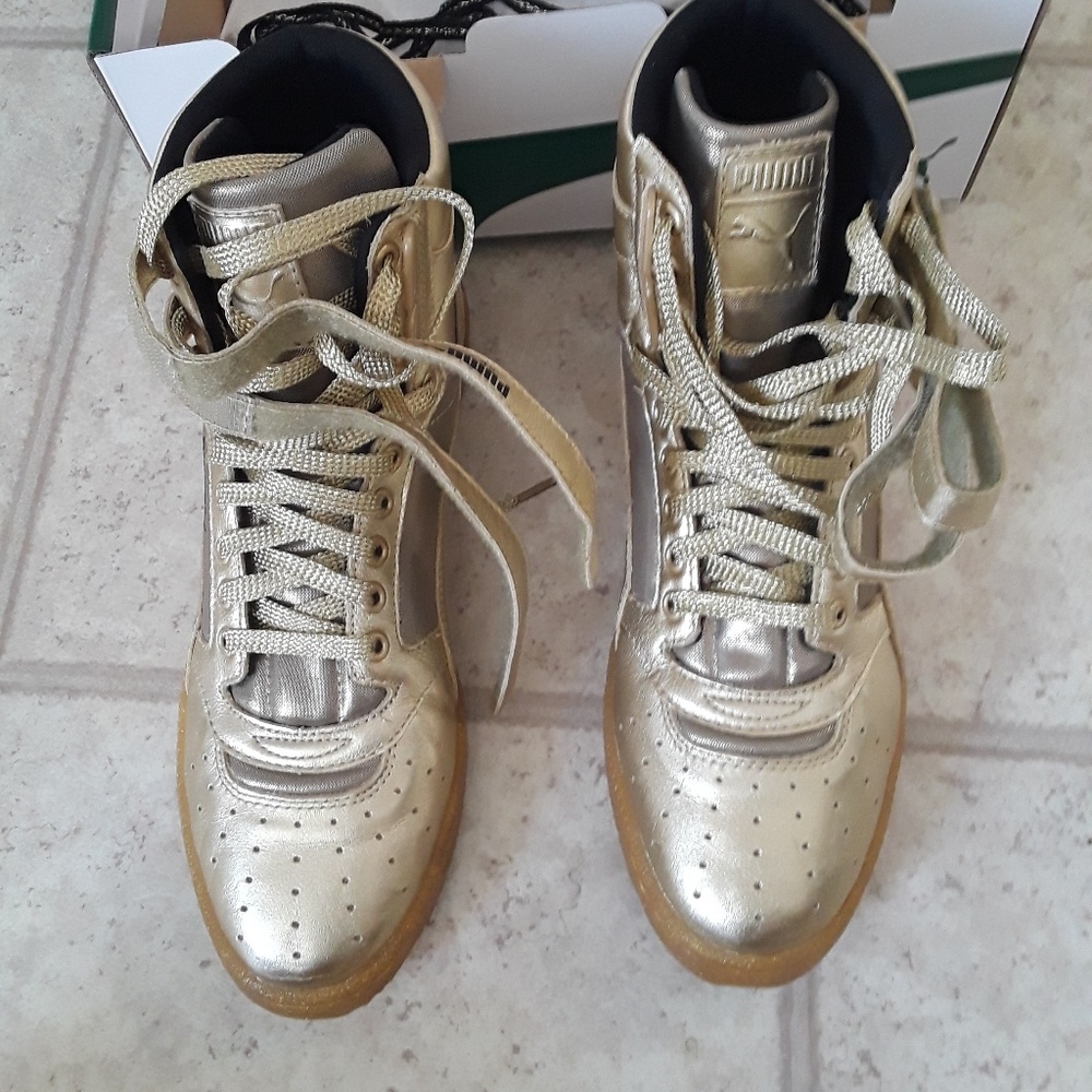 NEW PUMA sky II Hi Metallic